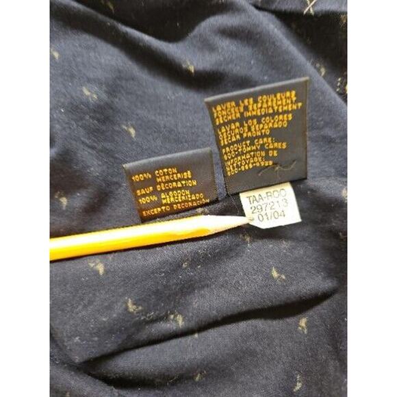 Tommy Hilfiger Golf Mens Large Polo Wedge And Flagstick Print Blue Casual - Picture 8 of 9